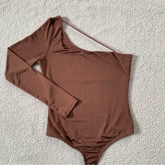 Garage  One Shoulder Bodysuit - Picture 1 of 6